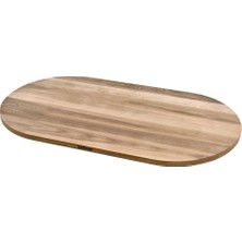 Masifart Pata Ceviz 160 Lık Oval Tabla Cilasız Ham