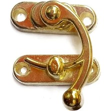 Eco Port Yay Gözü, Ahşap Kutu Klipsi - Minik 20X24 Mm, Sarı, 100 Adet