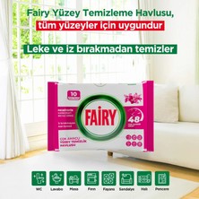 Fairy 10'lu Yüzey Temizlik Havlusu - Lilyum Çiçeği