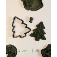 Kış Konseptli Özel Tasarım Kurabiye Kalıbı Seti - 3D Baskı