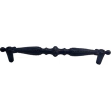 Eco Port Antika Tarz Dekoratif Pirinç Yeni Sütun Mobilya Kulbu - 160MM, Oksit