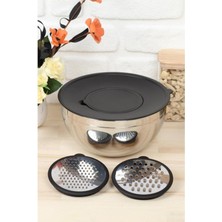 Feyza Design Pratico 5 Parça Rendeli ve Karıştırmalı Çok Amaçlı Kablar Seti