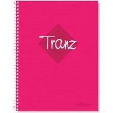 Hype Store Lé Color 2012095/1 Tranz Pp Kapak, 1.hamur Kağıt Spiralli Defter, Pembe