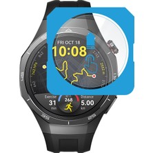 Hype Store Watch Gt5 Pro 46MM Için 2'li Paket (2 Adet) Kolay Kurulum Otomatik Hizalama Aparatlı Şeffaf 9h Sertl