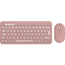 Hype Store Pebble 2 Kablosuz Klavye ve Mouse Seti, Sessiz ve Taşınabilir, Özelleştirilebilir, Logi Bolt, Blueto