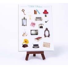 Hype Store Renkli Şekilli Tablet Sticker Seti, , A5 2 Sayfa