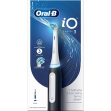 Hype Store Oral-B Io 3 Şarjlı Diş Fırçası - Siyah