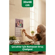 İstisna Kendinden Yapışkanlı Çocuklar Için Ramazan Ayı Oruç Çizelgesi Ramazan Sticker Etkinlik Takvimi