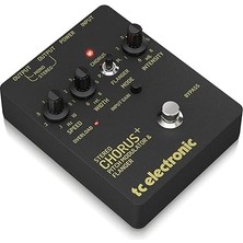 Electronic T.c Stereo Chorus Flanger Pedal Scf Altın, Siyah
