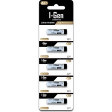 Hype Store I-Gen 27A Pil 5'li Paket 12V MN27 (27A / A27 / L828)