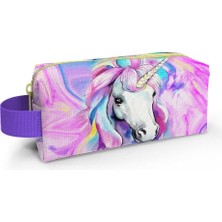 Hype Store High Unicorn Tek Bölmeli Kalemlik - Kız Çocuk Kalem Çantası