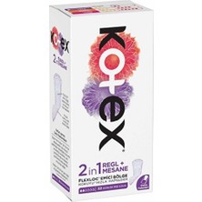Kotex 2in1 Regl+Mesane Ped 22'li Günlük Kullanım İçin Nefes Alabilen Yüzey Özelliği