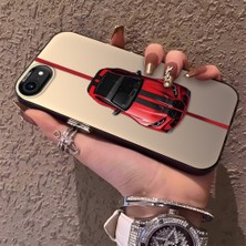 HONTINGA iPhone 7 ile Uyumlu Kılıfı Silikon Kenar Sert Arka Düşüme Önleyici Basitlik Anti Düşme Kamera Korumali Bmw Desen Telefon Kılıfı Kadın ve Erkek Için Uygundur K1-0717