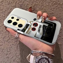 HONTINGA Samsung Galaxy S24 Ultra ile Uyumlu Kılıfı Silikon Kenar Sert Arka Düşüme Önleyici Basitlik Anti Düşme Kamera Korumali Bmw Desen Telefon Kılıfı Kadın ve Erkek Için Uygundur K1-0717