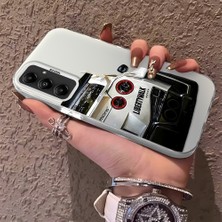 HONTINGA Samsung Galaxy A05S ile Uyumlu Kılıfı Silikon Kenar Sert Arka Düşüme Önleyici Basitlik Anti Düşme Kamera Korumali Bmw Desen Telefon Kılıfı Kadın ve Erkek Için Uygundur K1-0717