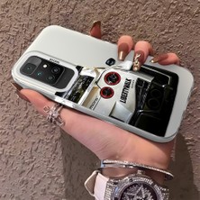 HONTINGA Xiaomi Redmi 10 2022 ile Uyumlu Kılıfı Silikon Kenar Sert Arka Düşüme Önleyici Basitlik Anti Düşme Kamera Korumali Bmw Desen Telefon Kılıfı Kadın ve Erkek Için Uygundur K1-0717