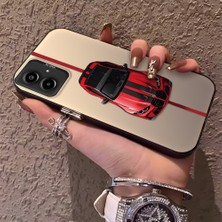 HONTINGA Samsung Galaxy A06 ile Uyumlu Kılıfı Silikon Kenar Sert Arka Düşüme Önleyici Basitlik Anti Düşme Kamera Korumali Bmw Desen Telefon Kılıfı Kadın ve Erkek Için Uygundur K1-0717