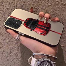 HONTINGA Samsung Galaxy A04S ile Uyumlu Kılıfı Silikon Kenar Sert Arka Düşüme Önleyici Basitlik Anti Düşme Kamera Korumali Bmw Desen Telefon Kılıfı Kadın ve Erkek Için Uygundur K1-0717