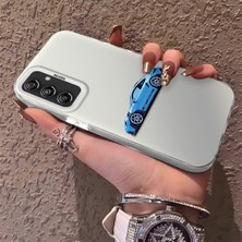 HONTINGA Samsung Galaxy A24 ile Uyumlu Kılıfı Silikon Kenar Sert Arka Düşüme Önleyici Basitlik Anti Düşme Kamera Korumali Bmw Desen Telefon Kılıfı Kadın ve Erkek Için Uygundur K1-0725