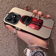 HONTINGA Realme Note 50 4g ile Uyumlu Kılıfı Silikon Kenar Sert Arka Düşüme Önleyici Basitlik Anti Düşme Kamera Korumali Bmw Desen Telefon Kılıfı Kadın ve Erkek Için Uygundur K1-0717