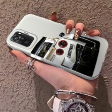 HONTINGA Xiaomi Redmi Note 10 4g ile Uyumlu Kılıfı Silikon Kenar Sert Arka Düşüme Önleyici Basitlik Anti Düşme Kamera Korumali Bmw Desen Telefon Kılıfı Kadın ve Erkek Için Uygundur K1-0717