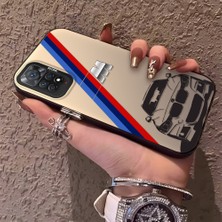 HONTINGA Xiaomi Redmi Note 12 Pro 4g ile Uyumlu Kılıfı Silikon Kenar Sert Arka Düşüme Önleyici Basitlik Anti Düşme Kamera Korumali Bmw Desen Telefon Kılıfı Kadın ve Erkek Için Uygundur K1-0725