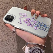 HONTINGA iPhone 11 ile Uyumlu Kılıfı Silikon Kenar Sert Arka Düşüme Önleyici Basitlik Anti Düşme Kamera Korumali Çiçekler Desen Telefon Kılıfı Kadın ve Erkek Için Uygundur K1-0722