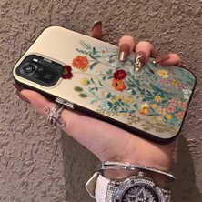 HONTINGA Xiaomi Redmi Note 10S ile Uyumlu Kılıfı Silikon Kenar Sert Arka Düşüme Önleyici Basitlik Anti Düşme Kamera Korumali Çiçekler Desen Telefon Kılıfı Kadın ve Erkek Için Uygundur K1-0722