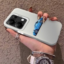HONTINGA Xiaomi Redmi Note 13 Pro 4g ile Uyumlu Kılıfı Silikon Kenar Sert Arka Düşüme Önleyici Basitlik Anti Düşme Kamera Korumali Bmw Desen Telefon Kılıfı Kadın ve Erkek Için Uygundur K1-0725