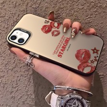 HONTINGA iPhone 12 Pro ile Uyumlu Kılıfı Silikon Kenar Sert Arka Düşüme Önleyici Basitlik Anti Düşme Kamera Korumali Öpücük Izi Desen Telefon Kılıfı Kadın ve Erkek Için Uygundur K1-0724