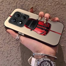 HONTINGA Xiaomi Redmi Note 14 Pro ile Uyumlu Kılıfı Silikon Kenar Sert Arka Düşüme Önleyici Basitlik Anti Düşme Kamera Korumali Bmw Desen Telefon Kılıfı Kadın ve Erkek Için Uygundur K1-0717
