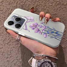 HONTINGA Tecno Spark 20 Pro ile Uyumlu Kılıfı Silikon Kenar Sert Arka Düşüme Önleyici Basitlik Anti Düşme Kamera Korumali Çiçekler Desen Telefon Kılıfı Kadın ve Erkek Için Uygundur K1-0722