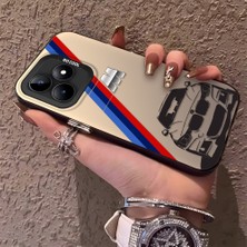 HONTINGA Realme Note 50 ile Uyumlu Kılıfı Silikon Kenar Sert Arka Düşüme Önleyici Basitlik Anti Düşme Kamera Korumali Bmw Desen Telefon Kılıfı Kadın ve Erkek Için Uygundur K1-0725