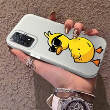 HONTINGA Xiaomi Redmi Note 11 Pro 4g ile Uyumlu Kılıfı Silikon Kenar Sert Arka Düşüme Önleyici Basitlik Anti Düşme Kamera Korumali Panda Desen Telefon Kılıfı Kadın ve Erkek Için Uygundur K1-0726