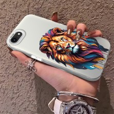 HONTINGA iPhone 8 ile Uyumlu Kılıfı Silikon Kenar Sert Arka Düşüme Önleyici Basitlik Anti Düşme Kamera Korumali Pembe Leopar Desen Telefon Kılıfı Kadın ve Erkek Için Uygundur K1-0720