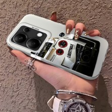 HONTINGA Xiaomi Redmi Note 14S ile Uyumlu Kılıfı Silikon Kenar Sert Arka Düşüme Önleyici Basitlik Anti Düşme Kamera Korumali Bmw Desen Telefon Kılıfı Kadın ve Erkek Için Uygundur K1-0717