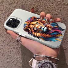 HONTINGA iPhone 15 Pro ile Uyumlu Kılıfı Silikon Kenar Sert Arka Düşüme Önleyici Basitlik Anti Düşme Kamera Korumali Pembe Leopar Desen Telefon Kılıfı Kadın ve Erkek Için Uygundur K1-0720