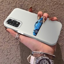 HONTINGA Xiaomi Redmi Note 11 ile Uyumlu Kılıfı Silikon Kenar Sert Arka Düşüme Önleyici Basitlik Anti Düşme Kamera Korumali Bmw Desen Telefon Kılıfı Kadın ve Erkek Için Uygundur K1-0725