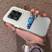 HONTINGA Poco X7 ile Uyumlu Kılıfı Silikon Kenar Sert Arka Düşüme Önleyici Basitlik Anti Düşme Kamera Korumali Bmw Desen Telefon Kılıfı Kadın ve Erkek Için Uygundur K1-0725