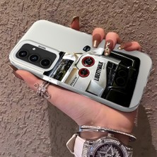 HONTINGA Samsung Galaxy A54 ile Uyumlu Kılıfı Silikon Kenar Sert Arka Düşüme Önleyici Basitlik Anti Düşme Kamera Korumali Bmw Desen Telefon Kılıfı Kadın ve Erkek Için Uygundur K1-0717