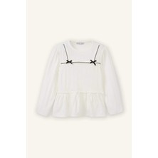 DeFacto Fiyonk Detaylı Tişört Kız Bebek G8121A526SP