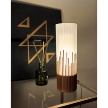 Chocolate Brew Modern Aydınlatma - Özel Tasarım 3D Baskı Abajur - Sınırlı Üretim Masa Lambası