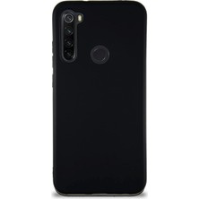 Hype Store Kzy Iletişim Redmi Note 8 ile Uyumlu Kılıf Soft Premier Renkli Silikon Kapak - Siyah