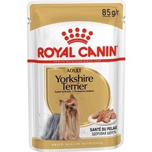 Braventa Collection Canin Yorkshire Terrier Pouch Yetişkin Köpekler Için Konserve Mama, 85 G