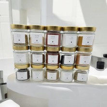 Feyza Design Şık 15'li Baharatlık Seti 255CC Gold Kapakli, Pratik ve Kullanışlı