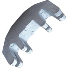 Keman Susturucu Kaliteli Döküm Metal Keman Susturucusu 4/4 3/4 1/2 Gümüş Renk