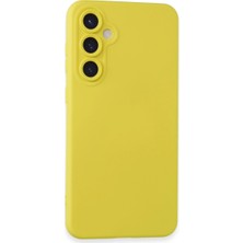 Eco Port Samsung Galaxy S24 Kılıf Nano Içi Kadife Silikon - Sarı