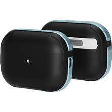 Eco Port Airpods Pro 2 (2.nesil) Mo-A8 Armor Kılıf - Sierra Blue