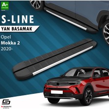 S-Dizayn Opel Mokka 2 S-Line Aluminyum Yan Basamak 173 Cm 2020 Üzeri A+ Kalite