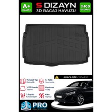 S-Dizayn Hyundai i20 3D Pro Bagaj Havuzu 2020 Üzeri A+ Kalite